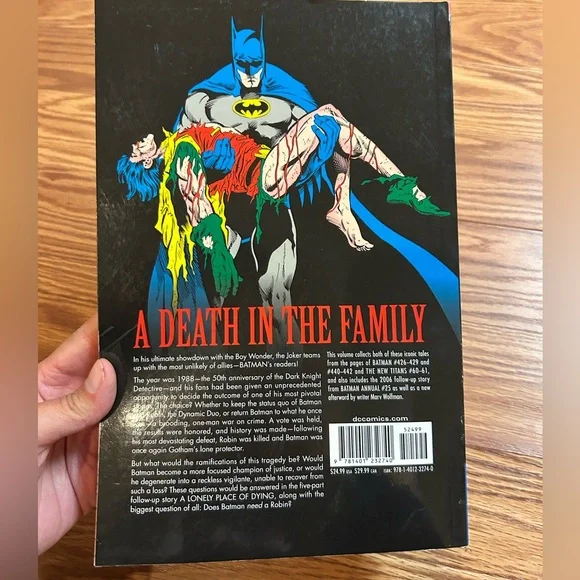 DC Comics Batman Graphic Novel - Black and Blue - Picture 2 of 2